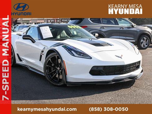 Used 2017 Chevrolet Corvette Grand Sport w/ Grand Sport Heritage Package image 1