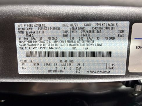 Used 2023 Ford F150 XLT w/ Equipment Group 302A High AWD/4WD image 31