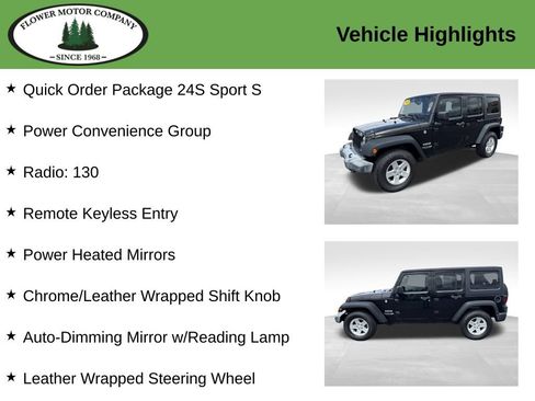 Used 2018 Jeep Wrangler Unlimited Sport S AWD/4WD image 2