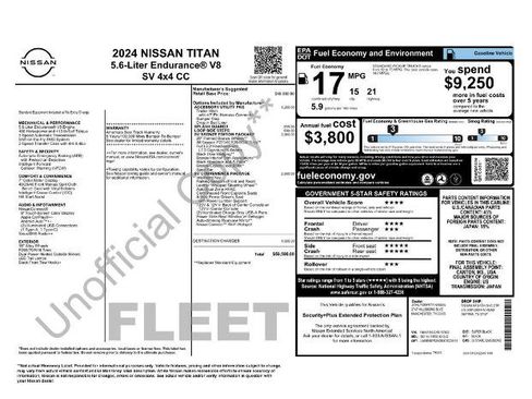 Certified 2024 Nissan Titan SV w/ SV Bronze Edition Package image 9