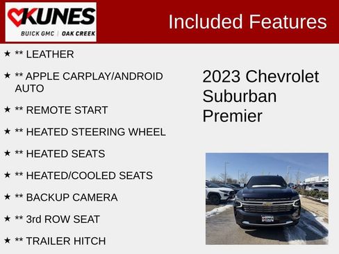 Used 2023 Chevrolet Suburban Premier AWD/4WD image 2