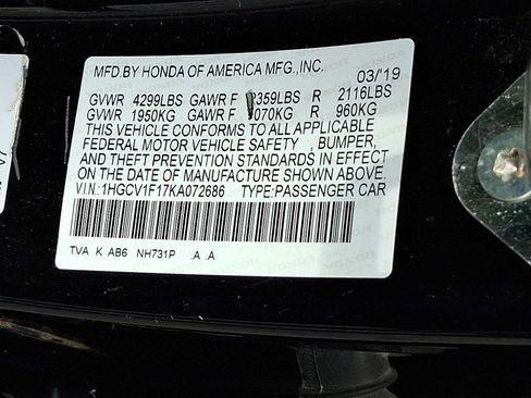 Used 2019 Honda Accord LX image 26