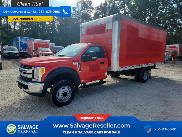 Used 2017 Ford F550 2WD Regular Cab Super Duty image 1