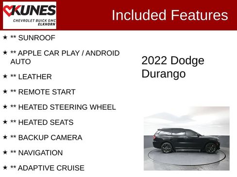 Used 2022 Dodge Durango GT AWD/4WD image 2