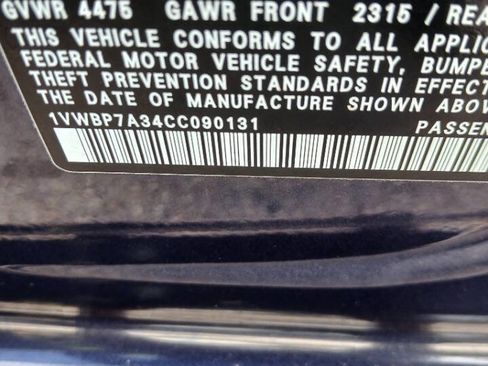 Used 2012 Volkswagen Passat 2.5 SE image 11