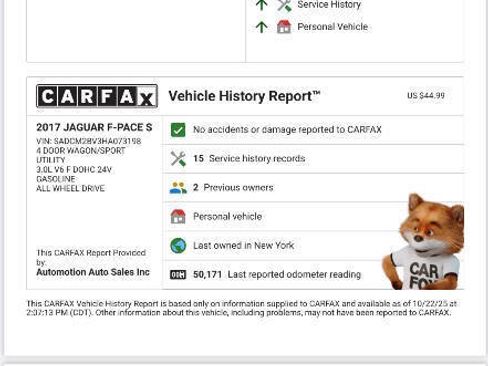 Used 2017 Jaguar F-PACE S image 23