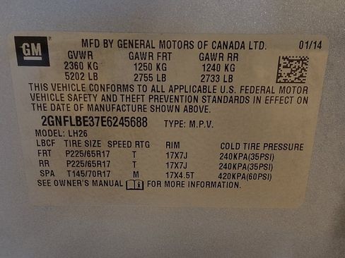 Used 2014 Chevrolet Equinox LT w/ Driver Convenience Package FWD image 33
