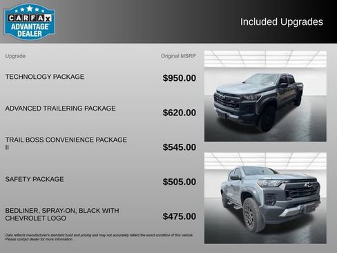 Used 2024 Chevrolet Colorado Trail Boss w/ Technology Package image 3