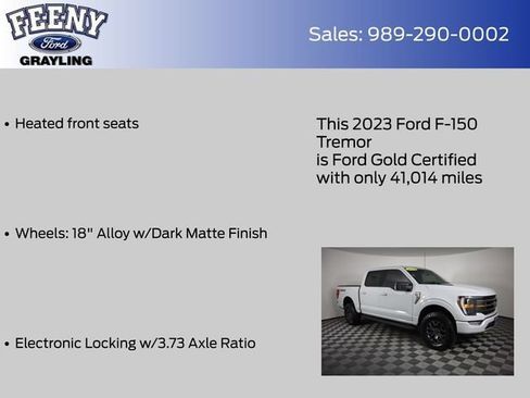 Certified 2023 Ford F150 Tremor AWD/4WD image 14