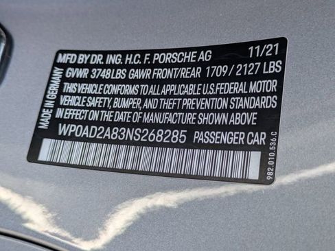 Used 2022 Porsche 718 Cayman GTS RWD image 37