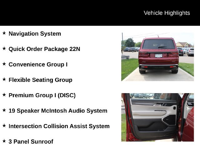 Used 2022 Jeep Wagoneer Series III w/ Premium Group I AWD/4WD image 4