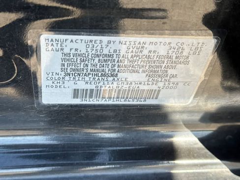 Used 2017 Nissan Versa SV FWD image 30
