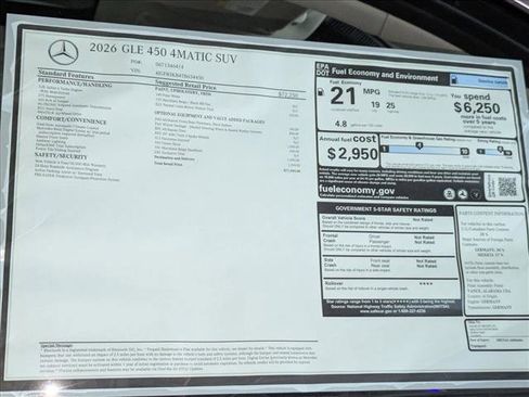 New 2026 Mercedes-Benz GLE 450 4MATIC image 19