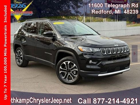 Certified 2022 Jeep Compass Limited image 1