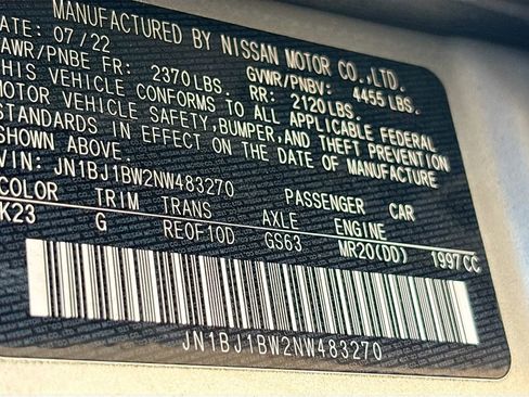 Used 2022 Nissan Rogue Sport SV image 29