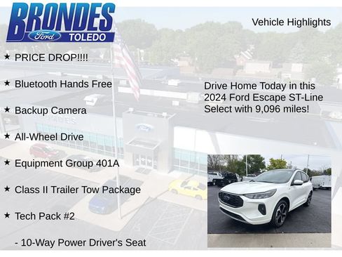 Used 2024 Ford Escape ST-Line Select w/ Tech Pack #2 AWD/4WD image 5