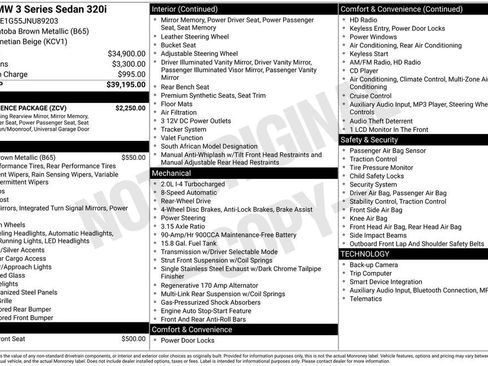 Used 2018 BMW 320i Sedan image 38