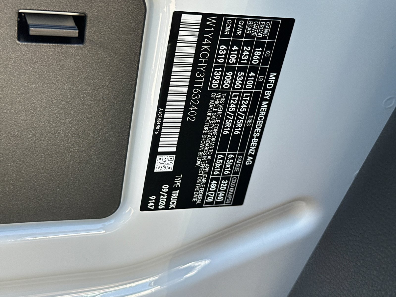 New 2026 Mercedes-Benz Sprinter 2500 image 34