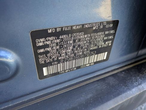 Used 2009 Subaru Forester 2.5X image 10