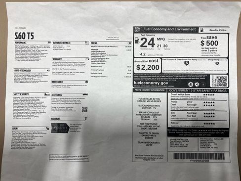 Used 2014 Volvo S60 T5 image 31