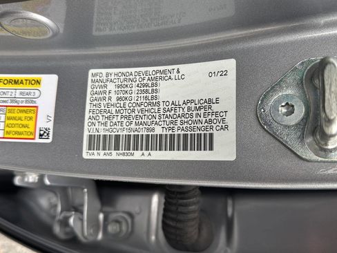 Used 2022 Honda Accord LX image 34