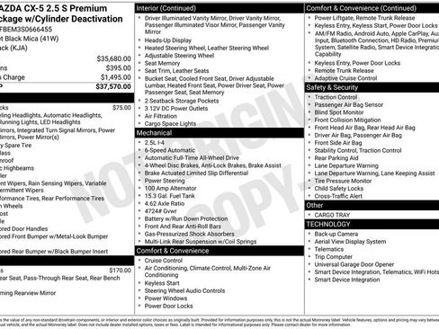 Certified 2025 MAZDA CX-5 AWD 2.5 S w/ Premium Plus Pkg image 3