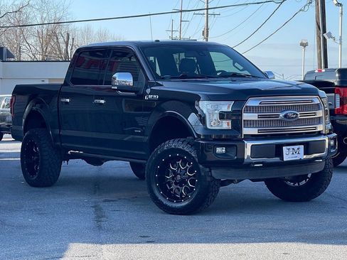 Used 2015 Ford F150 Platinum w/ Max Trailer Tow Package image 1