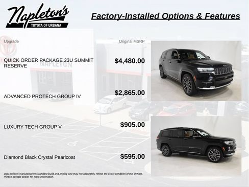 Used 2023 Jeep Grand Cherokee L Summit AWD/4WD image 4
