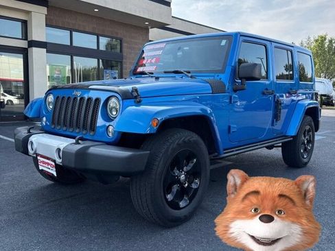 Used 2015 Jeep Wrangler Unlimited Sahara w/ Dual Top Group AWD/4WD image 1