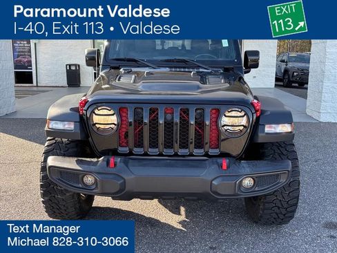 Used 2021 Jeep Gladiator Rubicon w/ Auxiliary Switch Group image 22