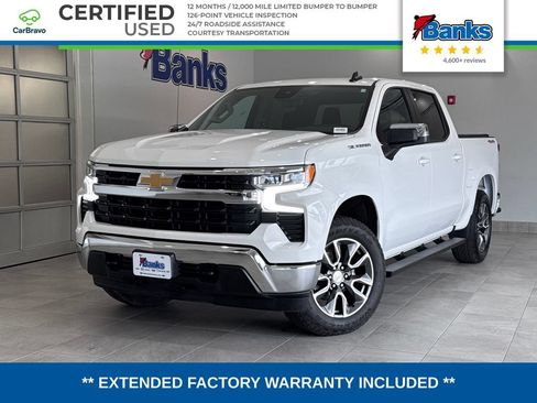 Certified 2022 Chevrolet Silverado 1500 LT AWD/4WD image 1
