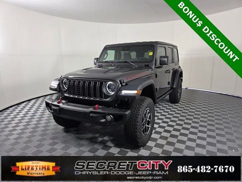 New 2025 Jeep Wrangler Unlimited Rubicon w/ Steel Bumper Group image 3