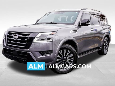 Used 2024 Nissan Armada SL w/ Midnight Edition Package image 1