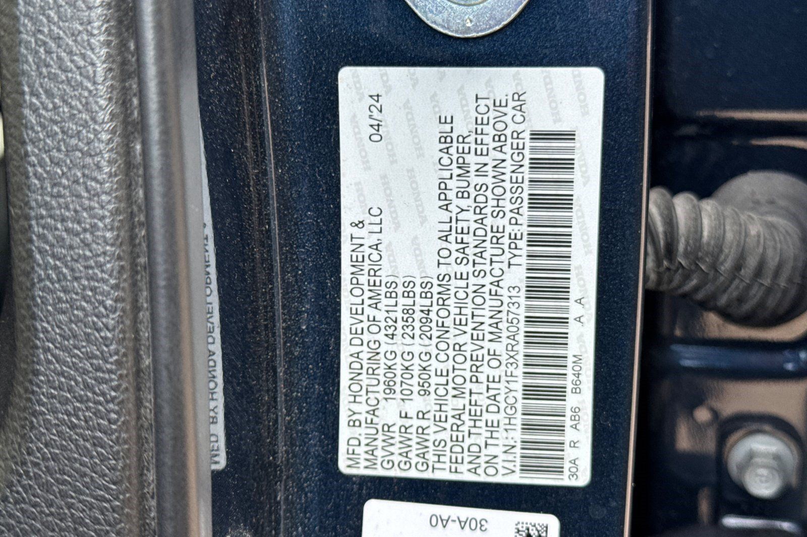 Used 2024 Honda Accord EX image 25