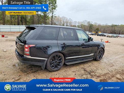 Used 2016 Land Rover Range Rover HSE AWD/4WD image 4