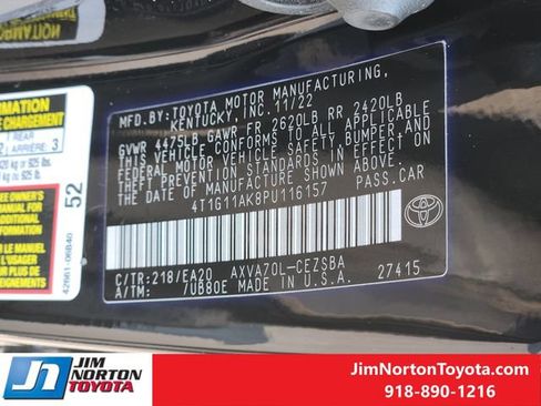 Used 2023 Toyota Camry SE FWD image 32