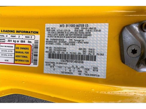 Used 2015 Ford Mustang GT Premium w/ Equipment Group 401A RWD image 30