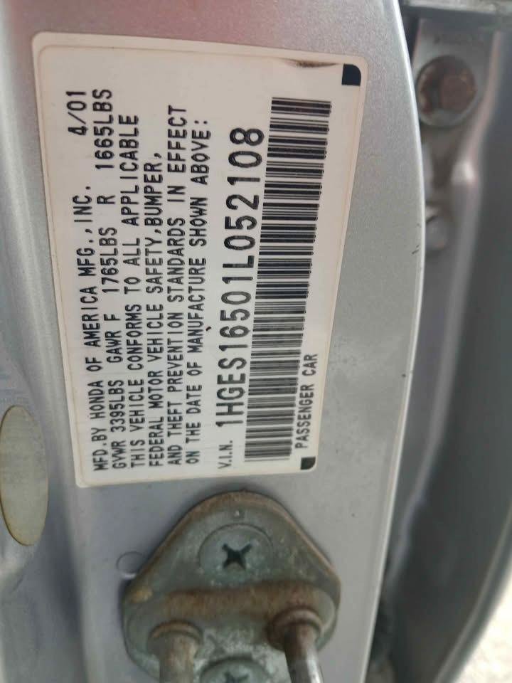 Used 2001 Honda Civic LX image 9