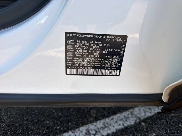 Certified 2024 Volkswagen Atlas SE AWD/4WD image 30