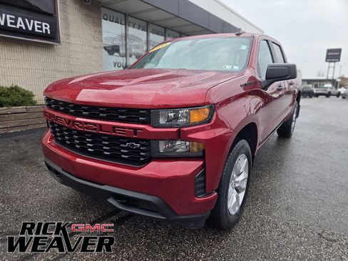 Used 2021 Chevrolet Silverado 1500 Custom w/ LPO, Dark Essentials Package image 1