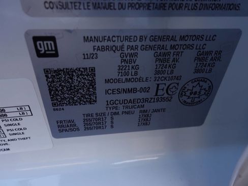 Used 2024 Chevrolet Silverado 1500 W/T w/ WT Value Package image 18