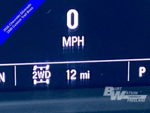 New 2026 Chevrolet Silverado 1500 Custom Trail Boss w/ LPO, Dark Essentials Package image 23