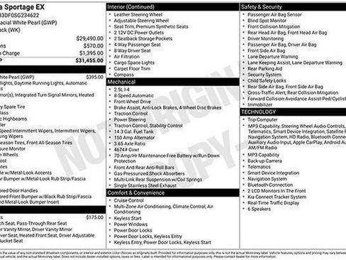 Certified 2025 Kia Sportage EX FWD image 17