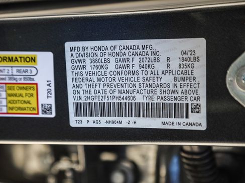 Used 2023 Honda Civic Sport image 27