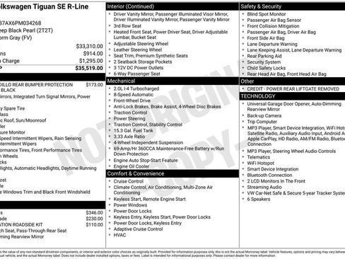 Used 2023 Volkswagen Tiguan SE R-Line FWD image 47