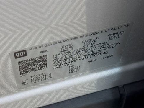 Used 2022 Chevrolet Equinox RS w/ RS Leather Package image 32