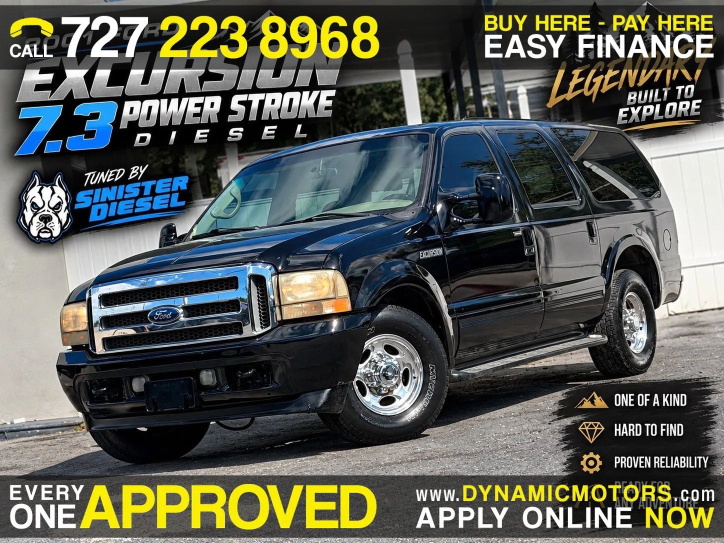 Used 2001 Ford Excursion Limited RWD image 1