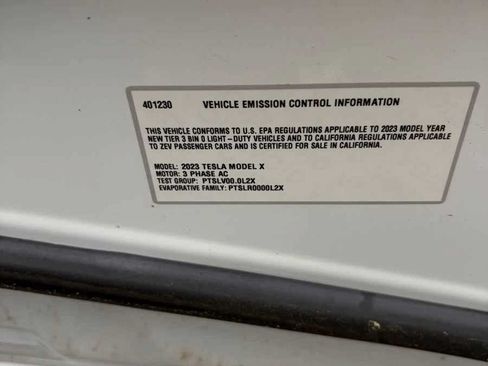 Used 2023 Tesla Model X AWD/4WD image 9