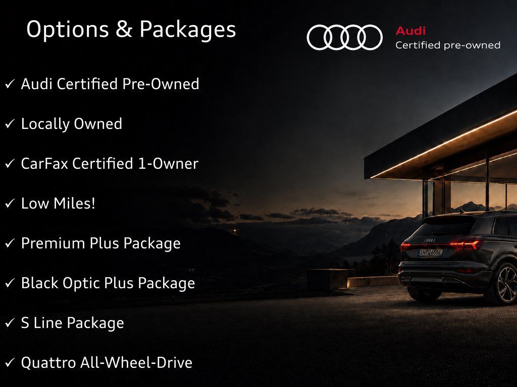Certified 2025 Audi Q3 2.0T Premium Plus w/ Premium Plus Package AWD/4WD image 5