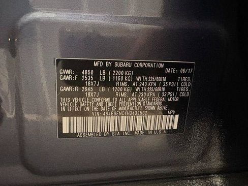 Used 2017 Subaru Outback 3.6R Limited AWD/4WD image 17